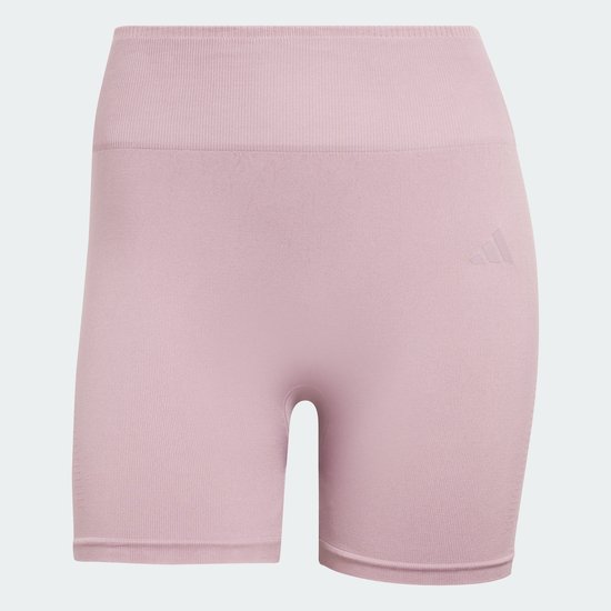 Adidas Performance Workout Essentials Knit Legging 4-Inch - Dames - Paars van Adidas — afbeelding 5