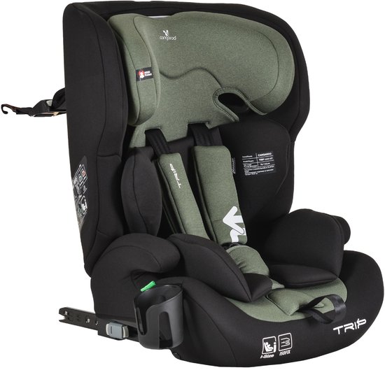 Cangaroo Trip Hunter Green 76-150 cm i-Size Autostoel