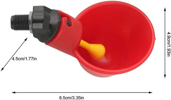 Accessoire élevage Poules Lot De 12 Abreuvoirs Automatiques Pour Poules - Plastique Durable - Bleu Et Rouge - Avec Outils Abreuvoir Volaille Ferme Bleu Rouge Accessoire élevage Poules Lot De 12 Abreuvoirs Automatiques Pour Poules - Plastique Durable - Bleu Et Rouge - Avec Outils Abreuvoir Volaille Ferme Bleu Rouge
