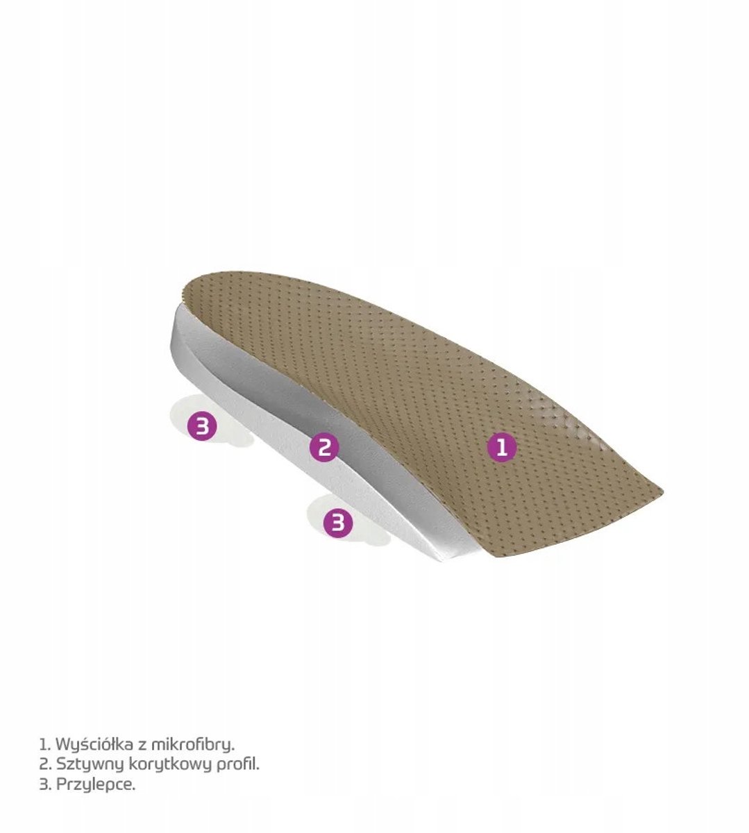 Mazbit Matteo 2/3 Orthese Inlegzolen Maat 37/38
