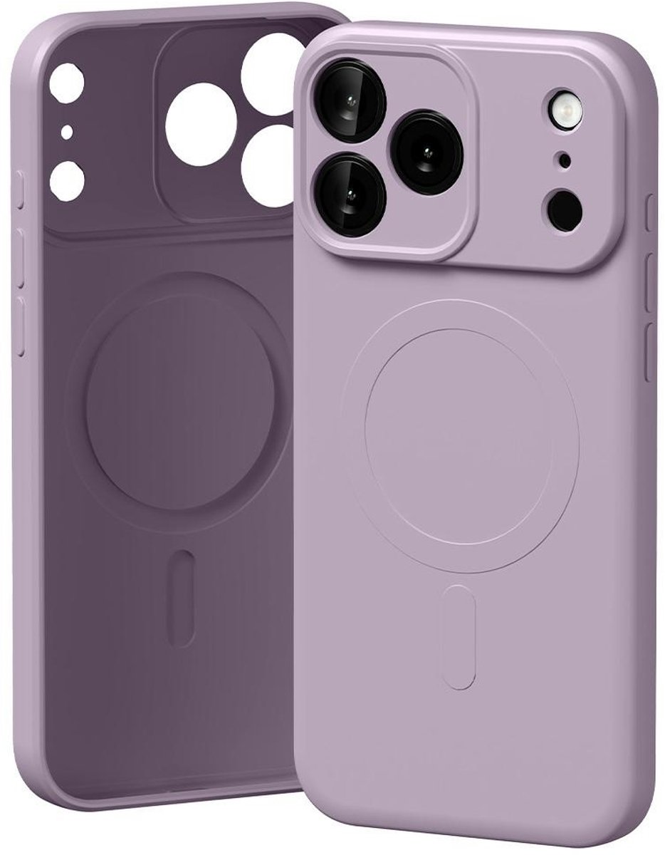 Mercury Semi-Silicone Magsave Hoesje Voor Iphone 17 Pro Max Magnetisch