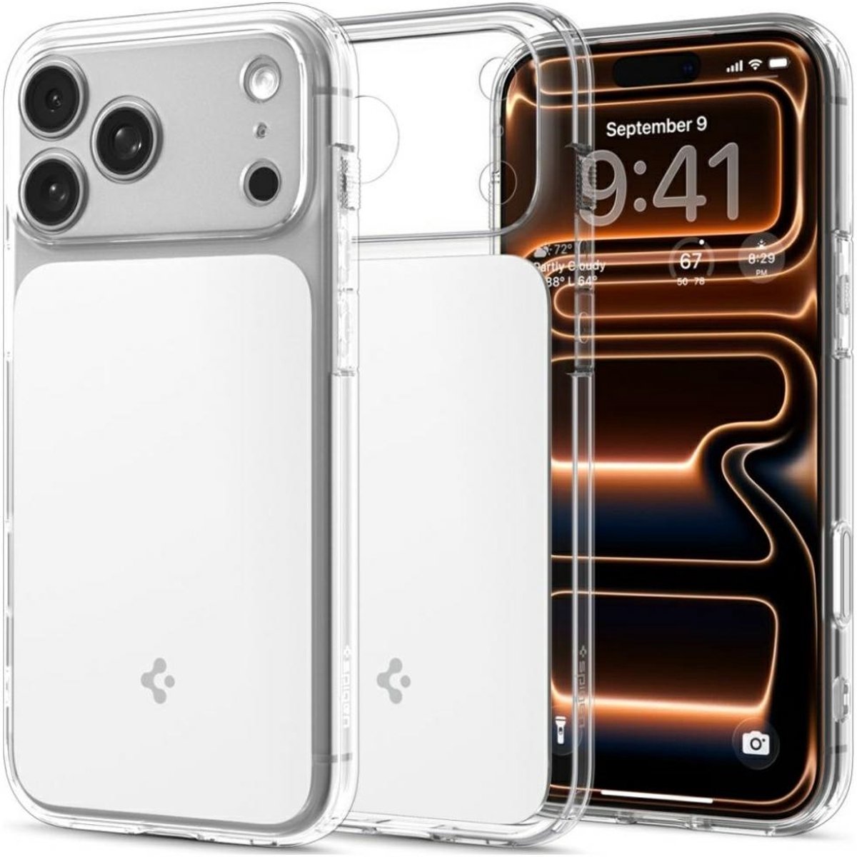 Spigen Ultra Hybride Magsafe-Hoesje Voor Iphone 17 Pro Bescherming Met Magnetische