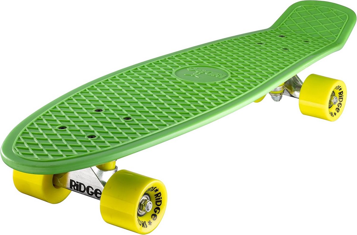 Cruiser Skateboard 27 inch met Zachte Wielen voor Volwassenen en Tieners Geel
