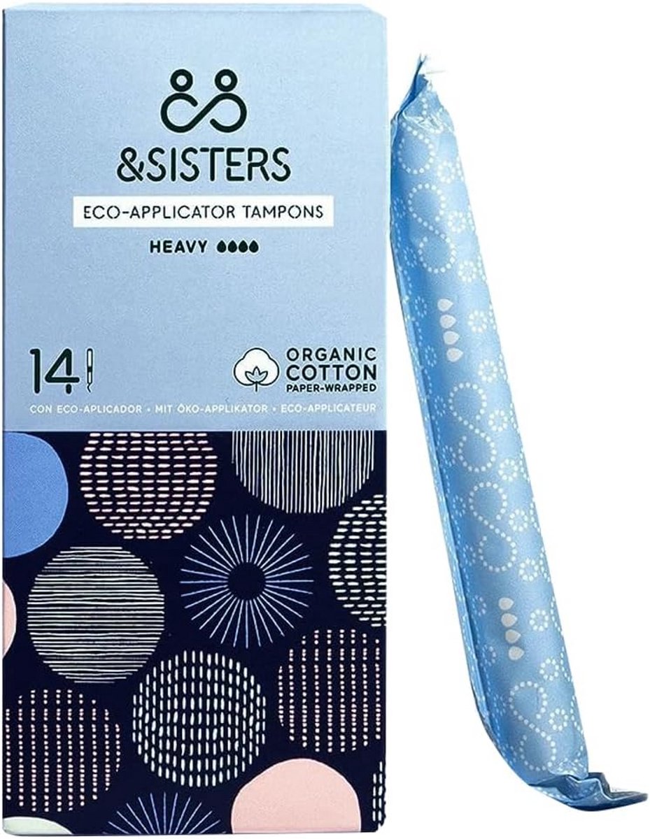 Biologisch Katoenen Tampons met Eco-Applicator voor Zware Bloeding