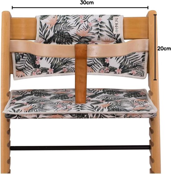 Gecoat zitkussen voor de Tripp Trapp kinderstoel van Stokke - Stippen