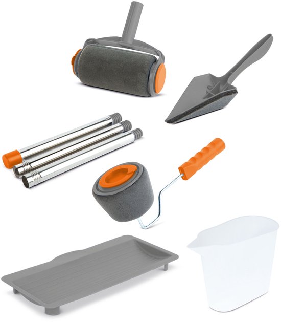Verfrollerset - verfroller - schilderrol kit - niet druipende - navulbare