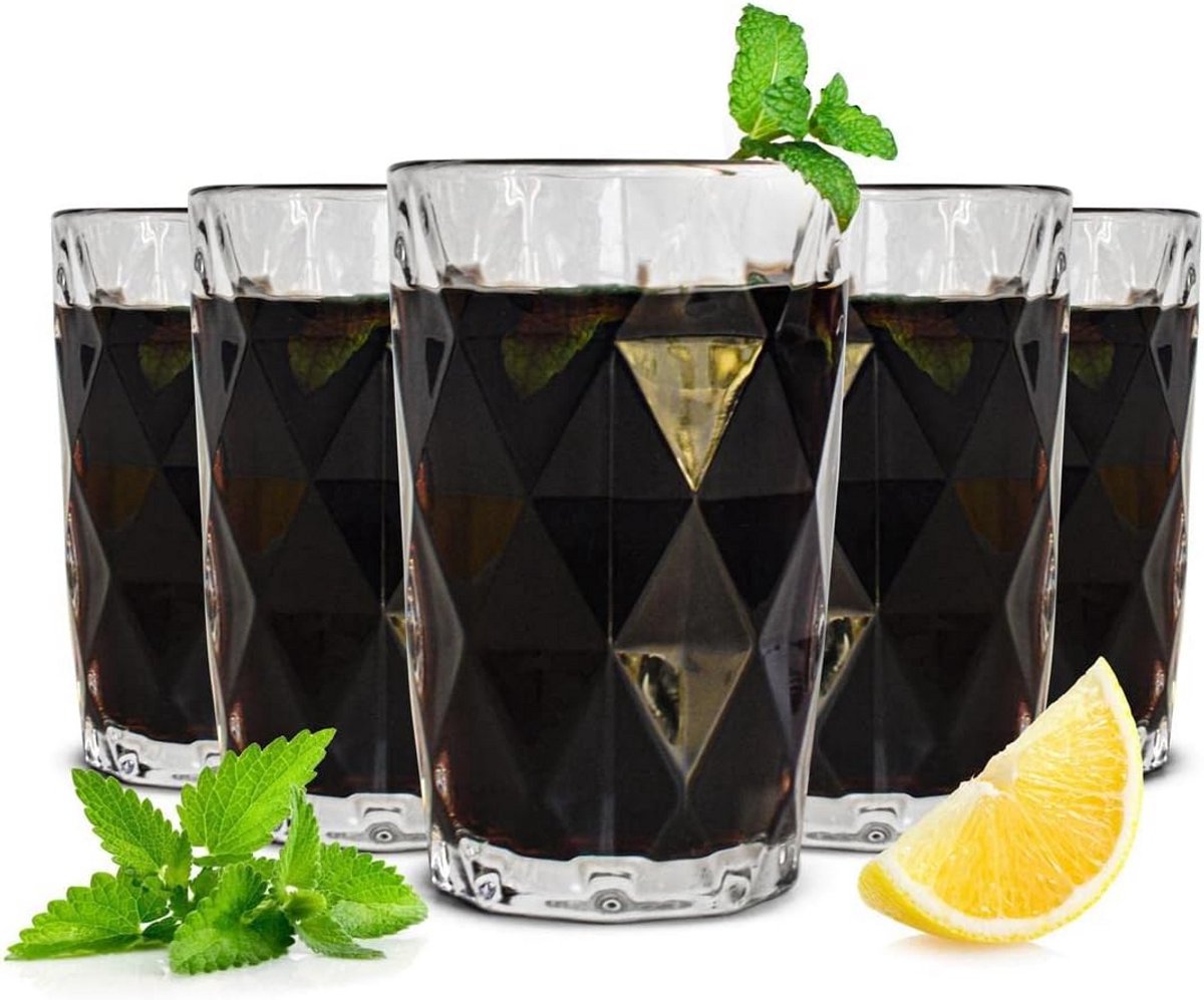 Set van 6 Longdrinkglazen - 350 ml - Elegant Glaswerk - Ideaal voor Cocktails en Longdrinks