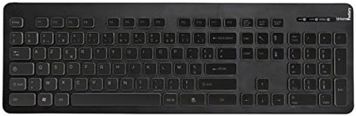Waterdicht AZERTY Toetsenbord met 104 Toetsen - USB Bekabeld voor Kantoor en Thuis