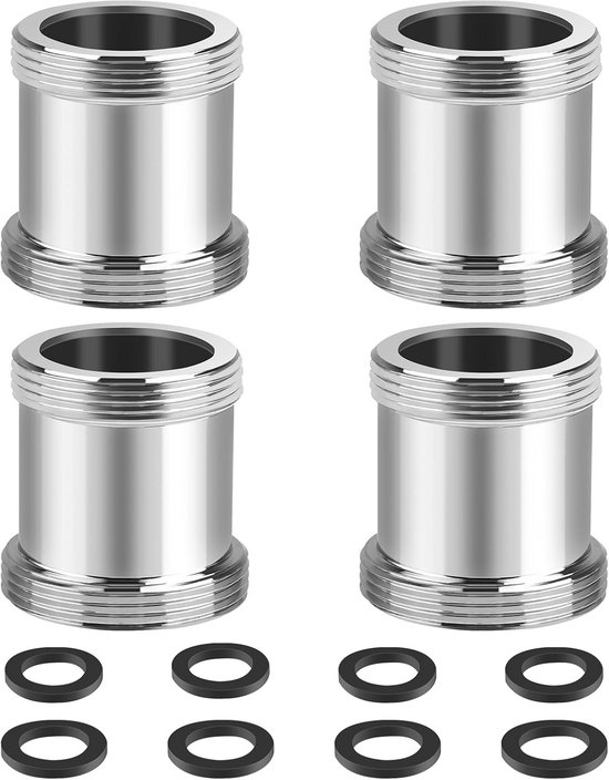 Messing Kraan Adapter Paar, 2 stks M22 Vrouwelijke En Voor M24