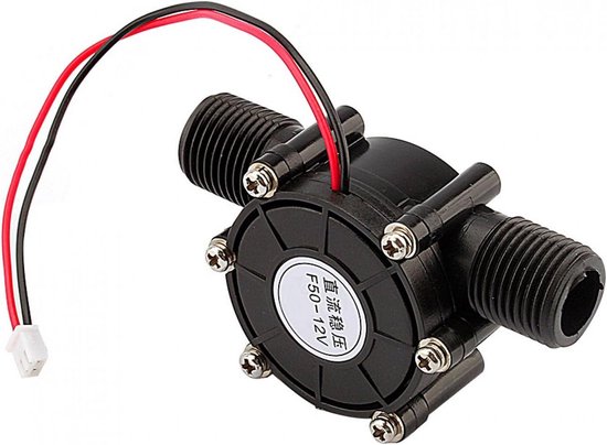 Waterturbine Generator – 12V 10W, LED-compatibel, 0,2-1,0 Mm Asspeling, Startdruk 0,05 MPa, Isolatieweerstand 10MΩ