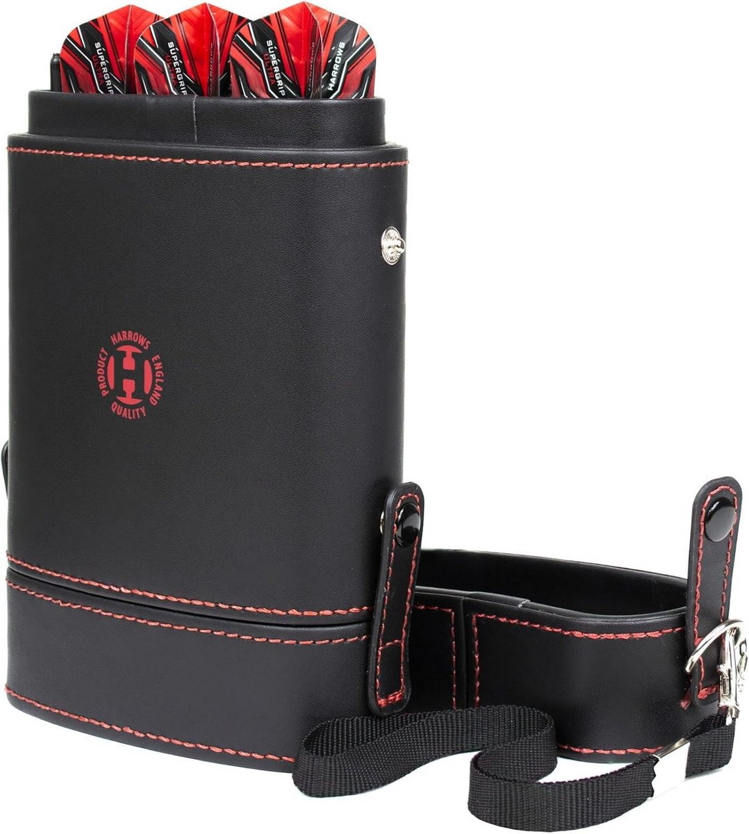 Stevuiye Dartcase Rood - Compacte Opbergtas voor Dartpijlen en Accessoires