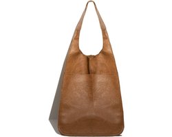 Grote Shopper Dames Tas - Zachte & Lichte Handtas van PU Leer