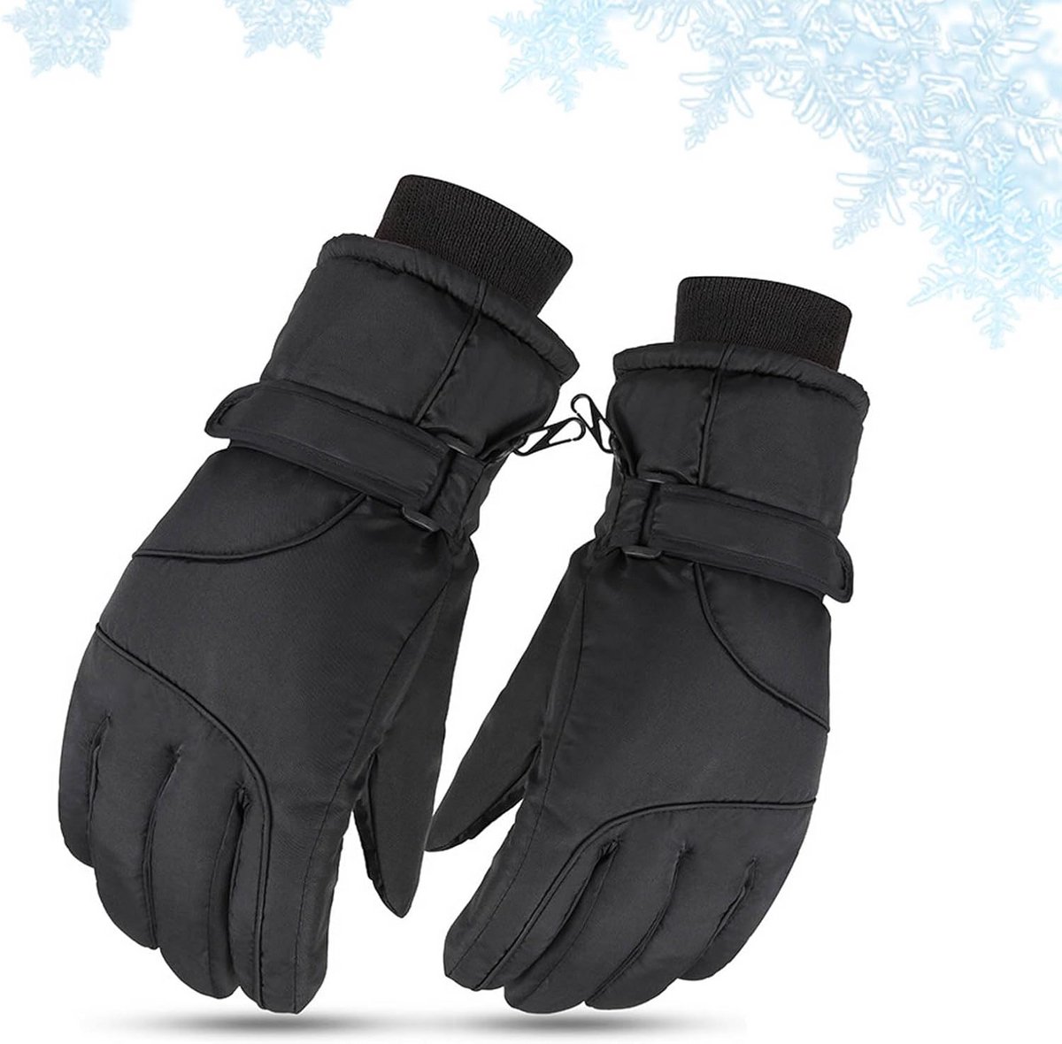 Warme Winddichte Skihandschoenen Dames - Waterdicht & Touchscreen Geschikt voor Outdoor en Wintersport