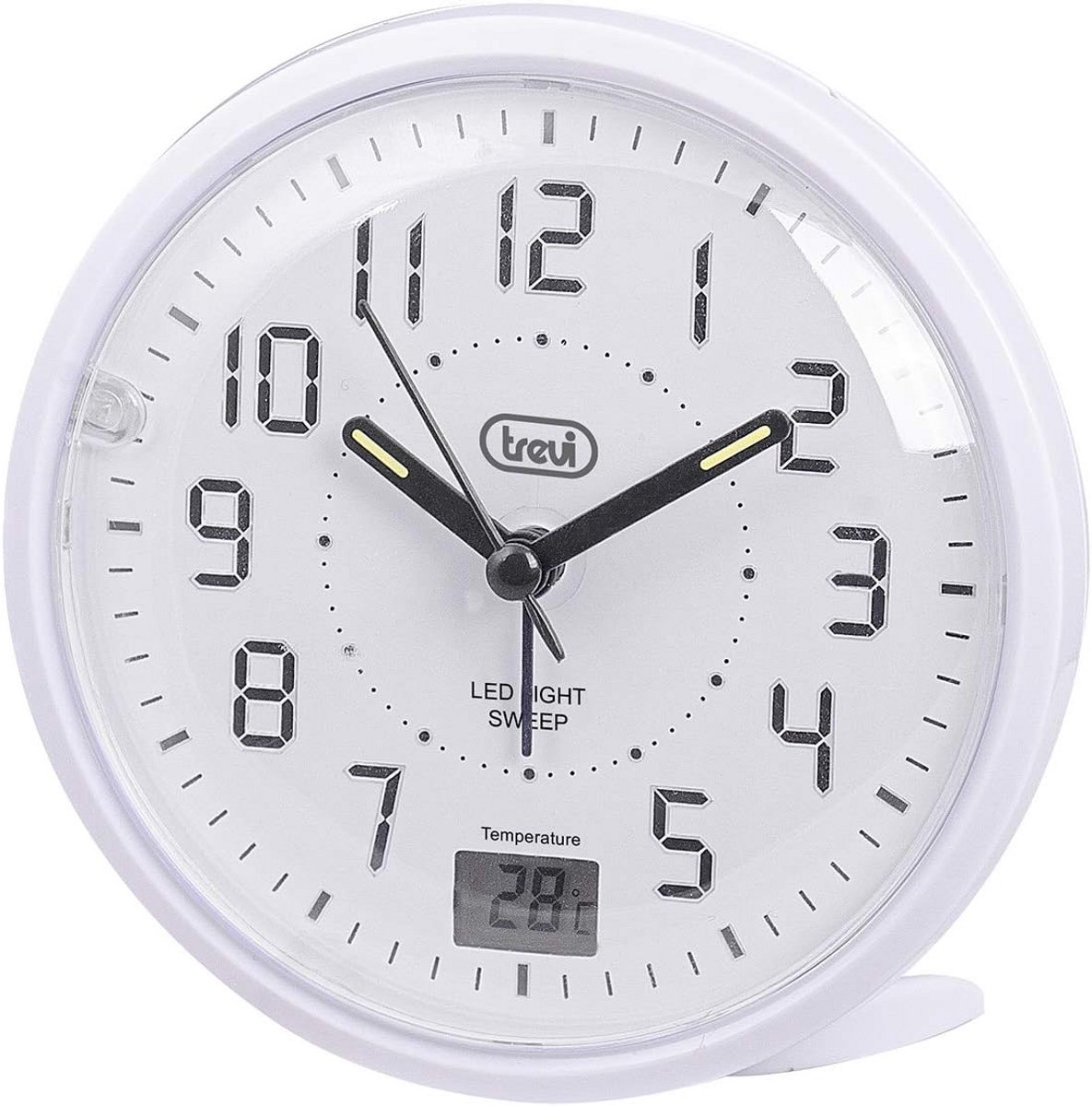 Digitale Wekker met LED Display en Temperatuurmeter - Stil Uurwerk