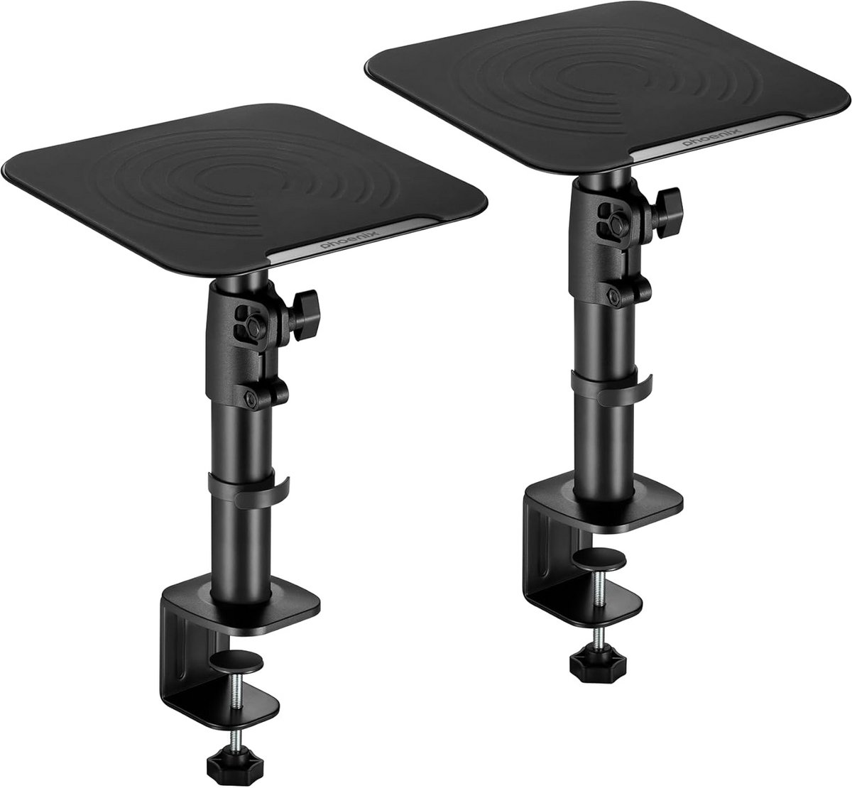 Verstelbare Standaard voor Desktop Speakers - Antitrilling, Hoogte & Hoek Instelbaar