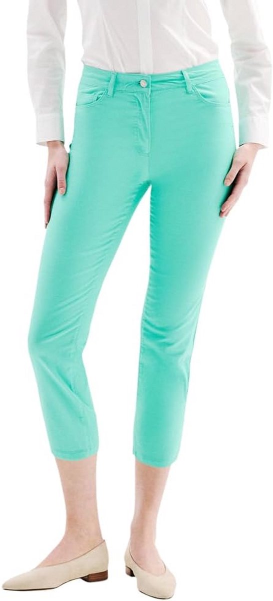 Dames Broek Slim Fit Cropped met Elastan - Comfortabele Pasvorm