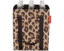 Reisenthel Bottlebag Flessentas 9 Flessen 1Ltr - 1L - Leo Macchiato Bruin