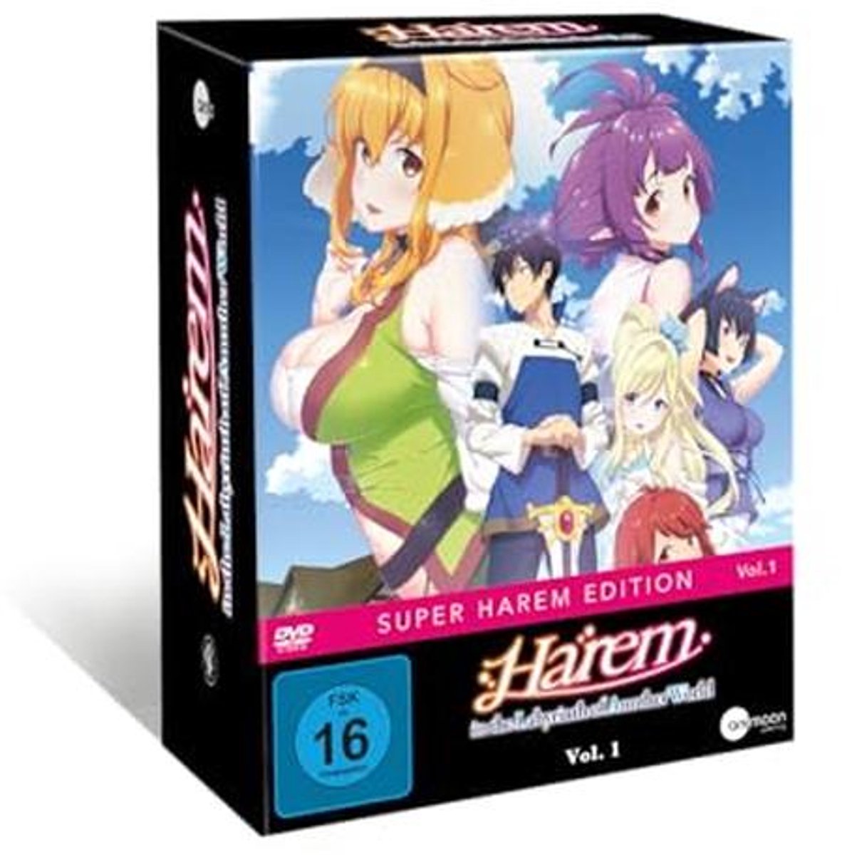 Harem in the Labyrinth of Another World - Volume 1 DVD met verzamelbox