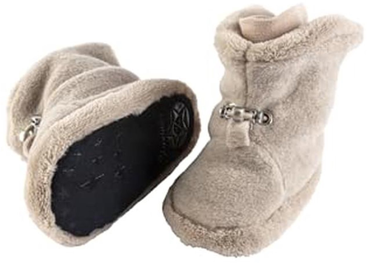 Uniseks babylaarzen voor kinderen van microfleece en teddyfleece