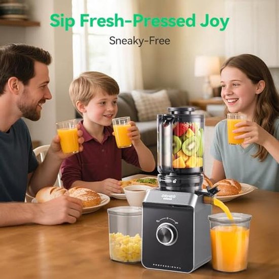 Sapcentrifuge met groot vulkanaal van 11,9 cm voor hele groenten en fruit — afbeelding 4