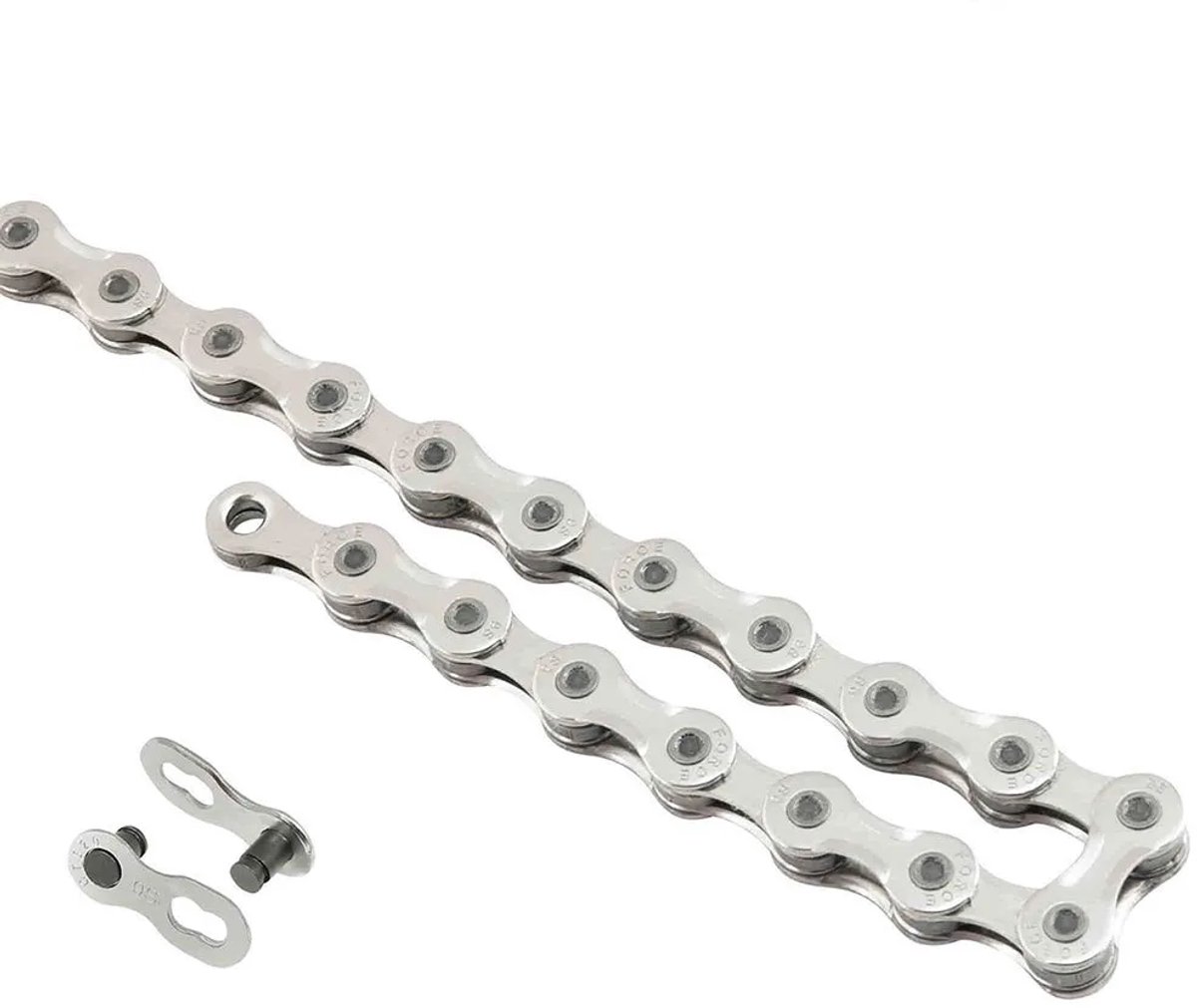 Force 9001 Ketting Zilver 116 Links / 9s