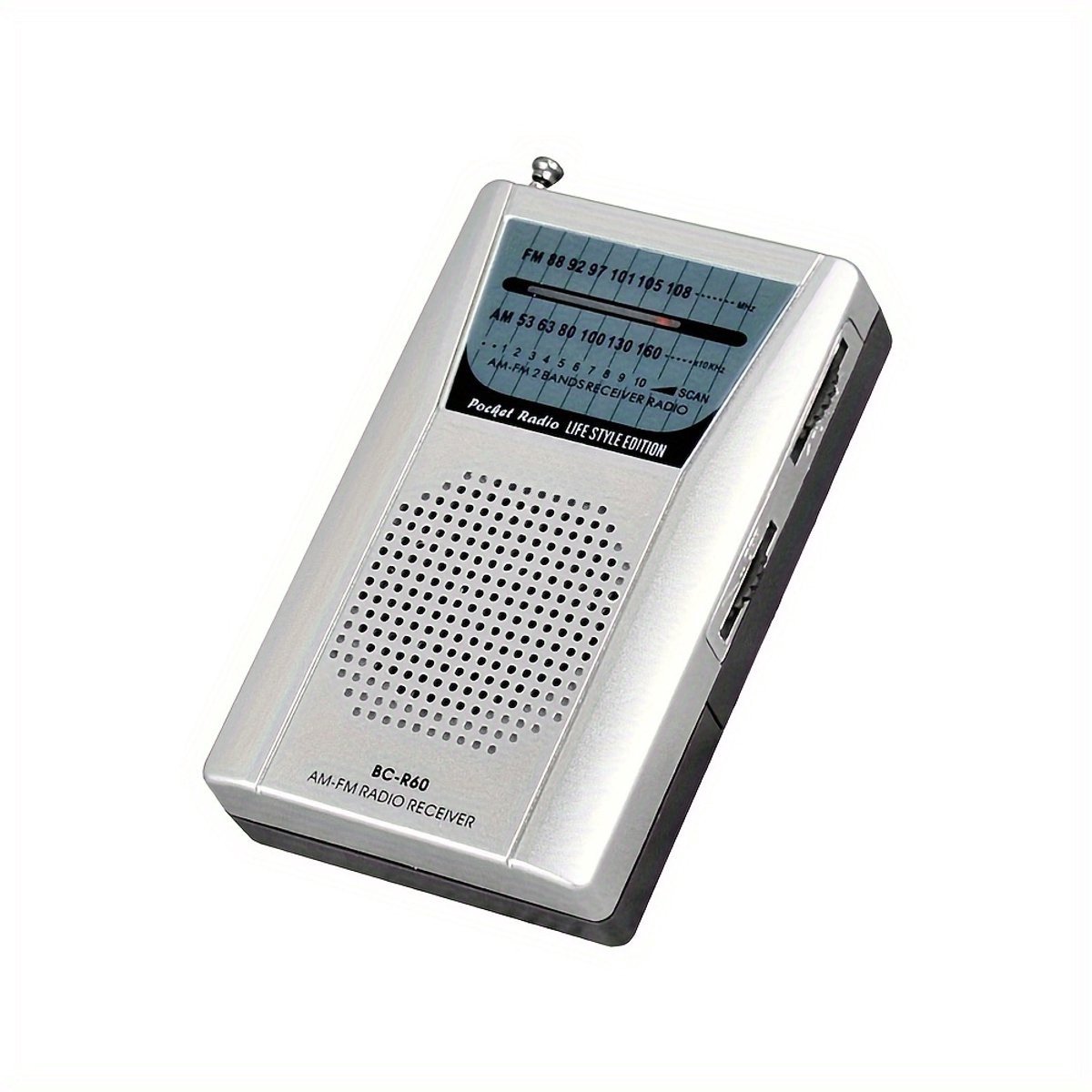 Livé® Draagbare Zakradio AM/FM – Compacte Transistorradio met Speaker