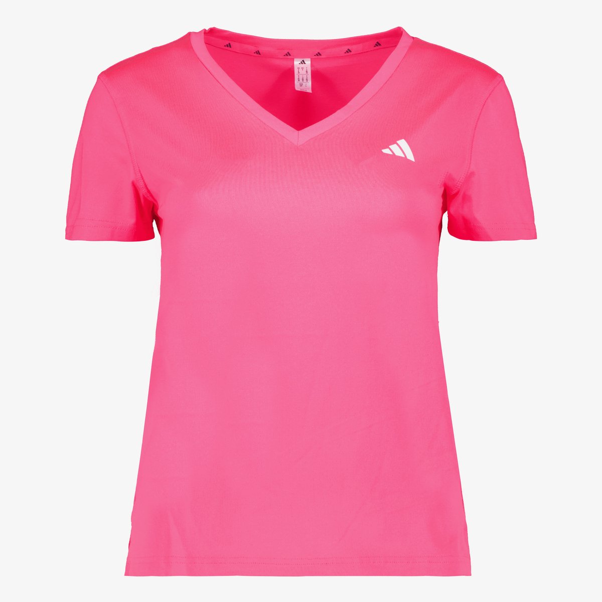 Adidas WE MIN V NK dames sport T-shirt Roze