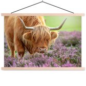 Affiche textielposter écossais écossais pâturage lattes vierge 90x60 cm