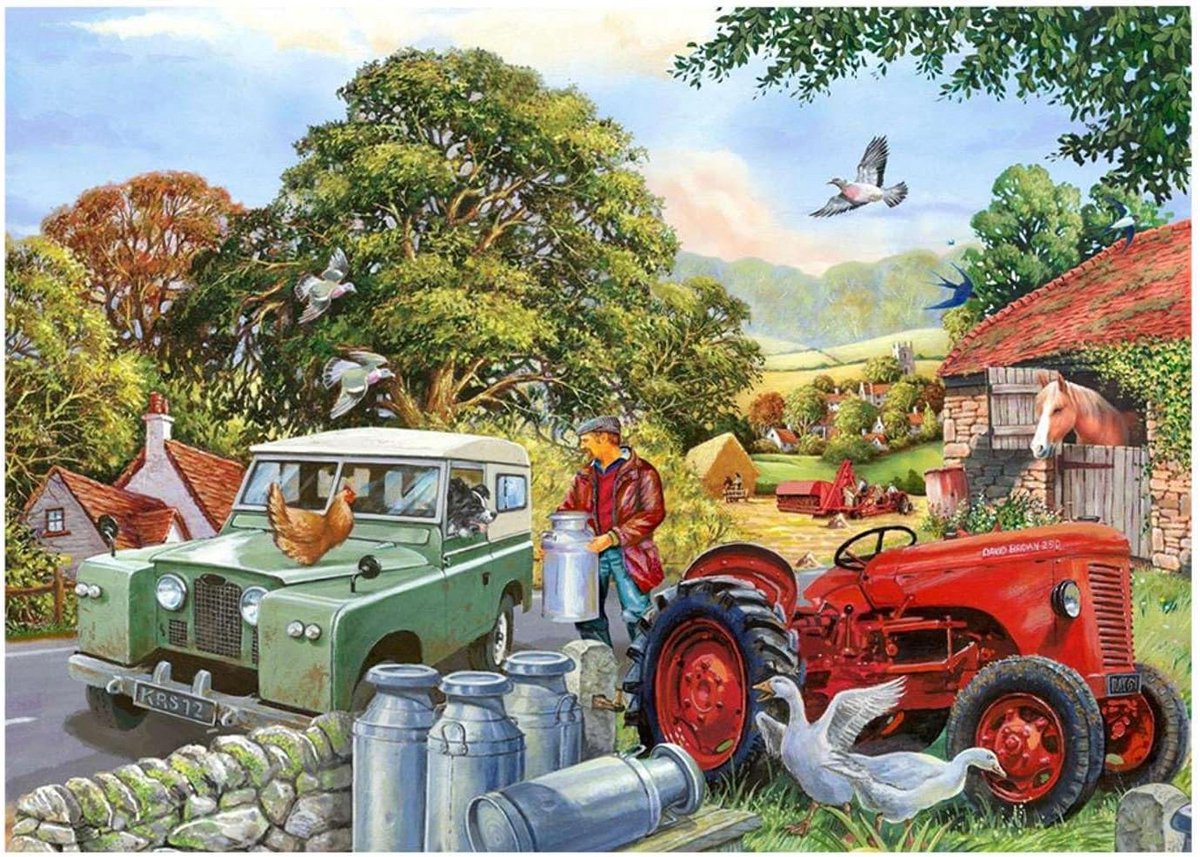 Puzzel 500 Stukjes XXL - Hondthema - Unieke Puzzelstukjes