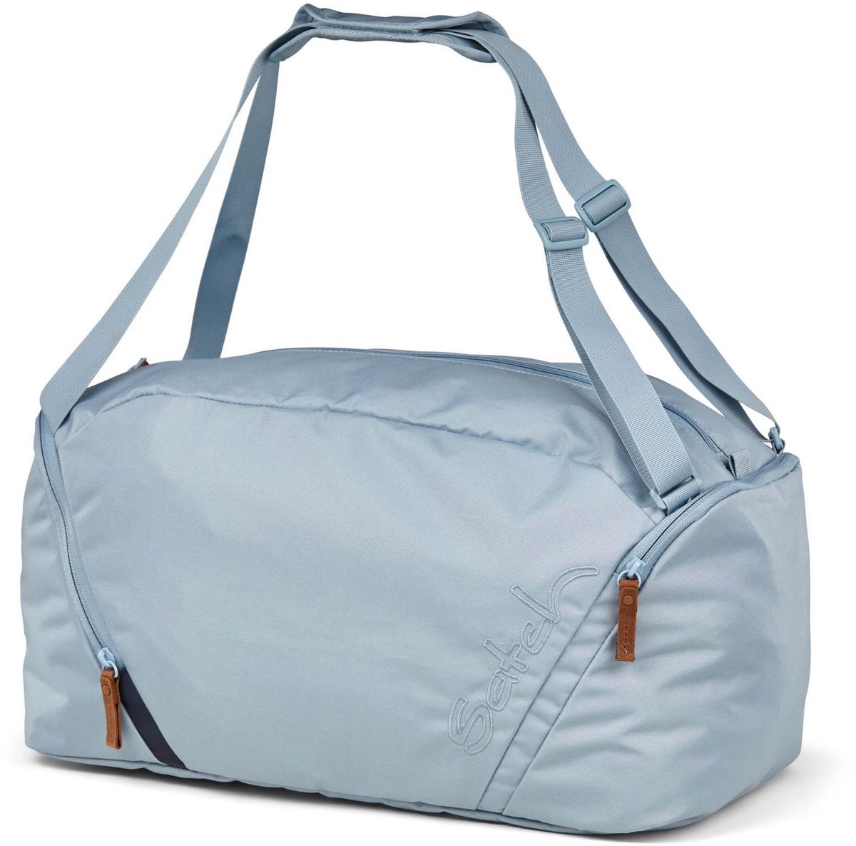 satch sporttas satch Sportbag Nordic Ice Blue Lichtblauw