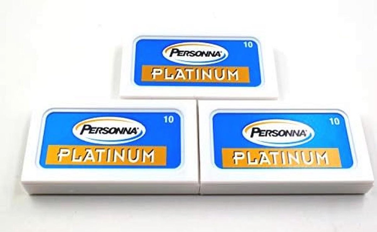 Platinum Scheermesjes - 30 Stuks Geproduceerd in Duitsland