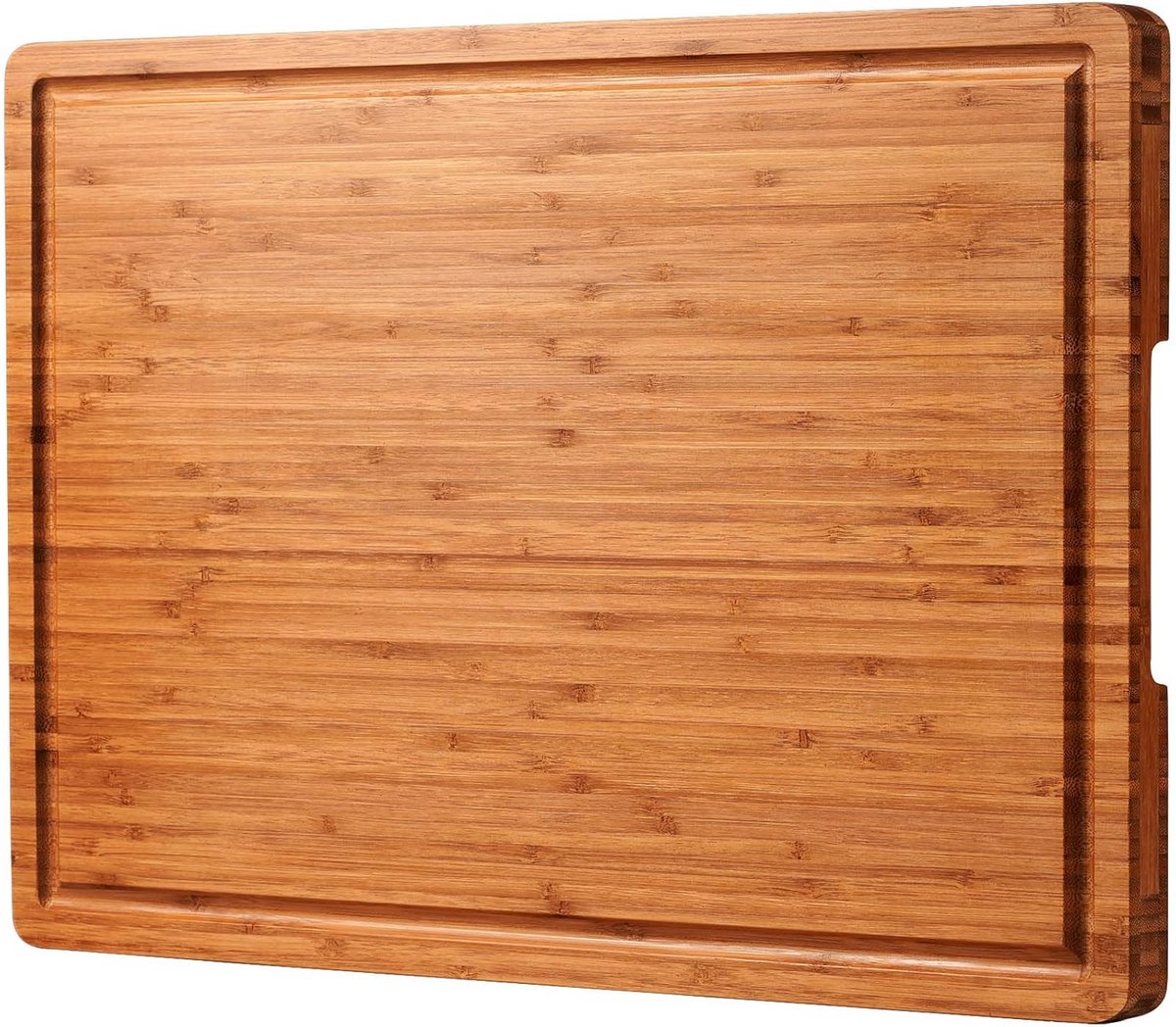 XXL Houten Snijplank met Handvatten en Sapgoot - 60 x 45 cm