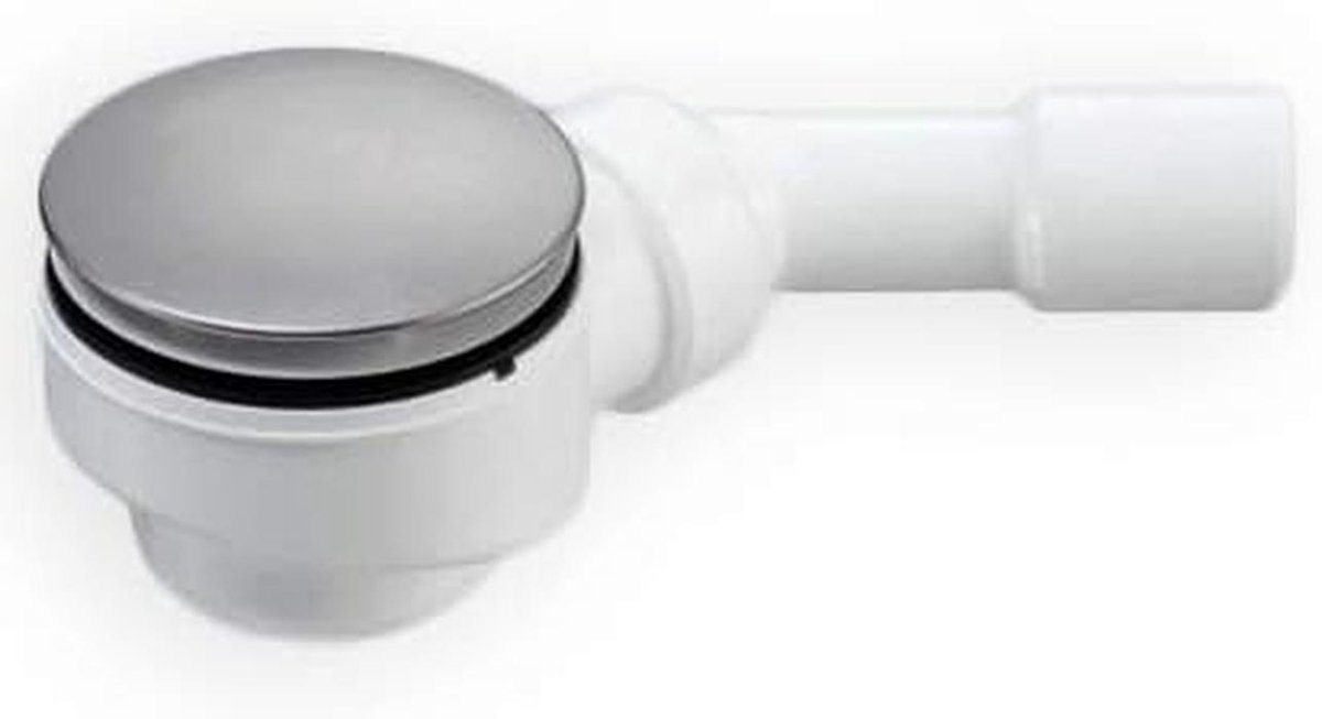 Afvoerplug voor Douchebak Type B met 45° Afvoerbocht - Universeel