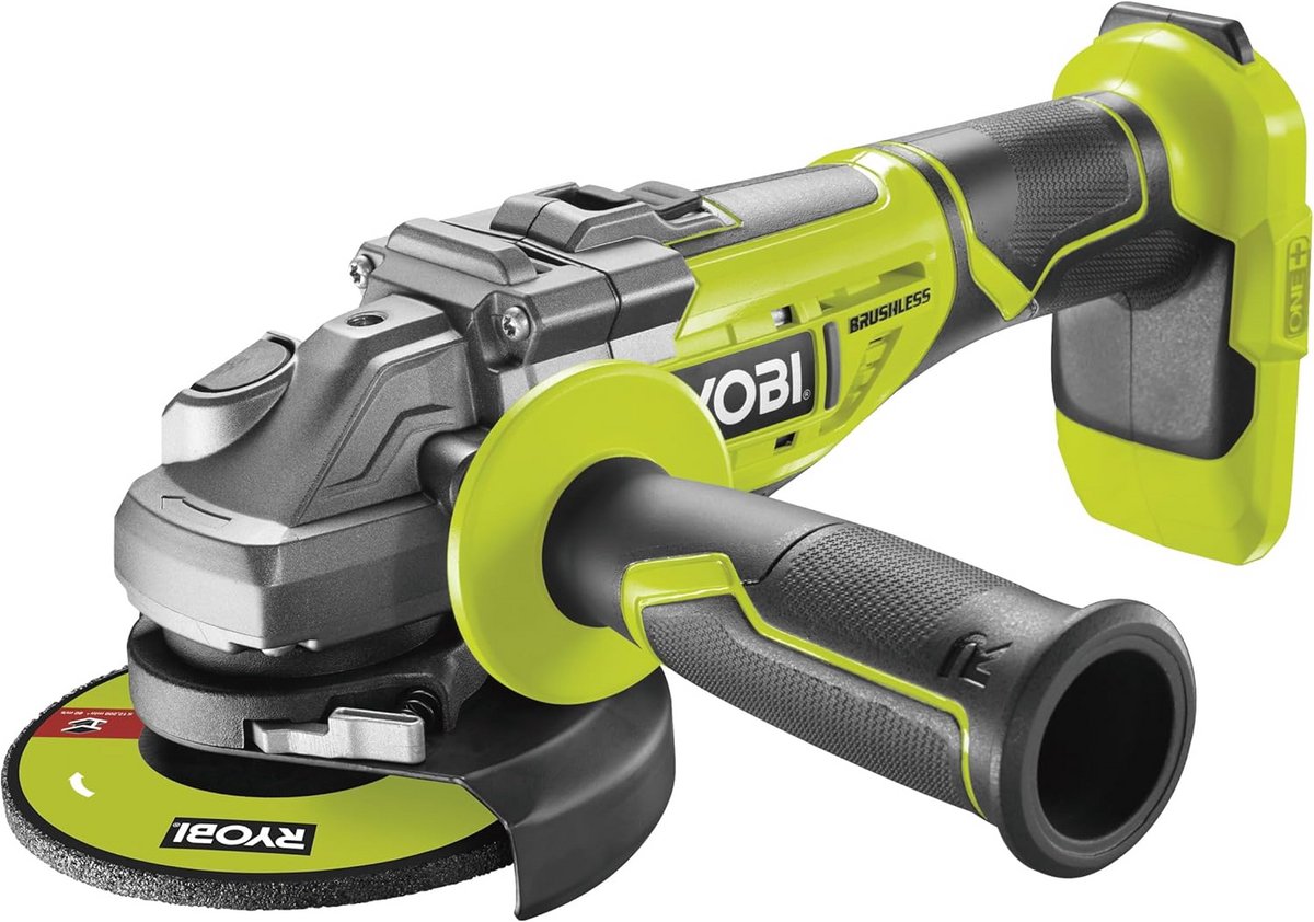 Draadloze Borstelloze Haakse Slijper 125 mm 18V voor Slijpen en Zagen