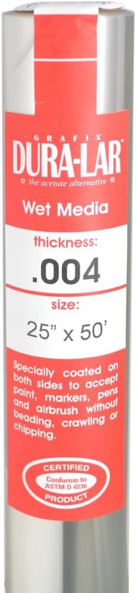 25" x 50" Roll, Nat Media Film, 50 Feet