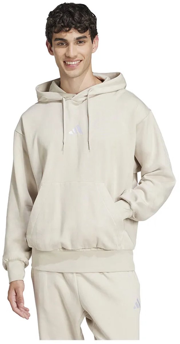 Adidas Essentials Feelcozy Fleece Hoodie XS Regular Man Wit