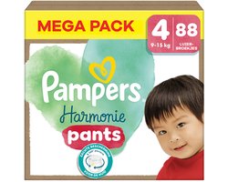 Pampers - Harmonie Pants - Maat 4 - Mega Pack - 88 stuks - 9/15 KG