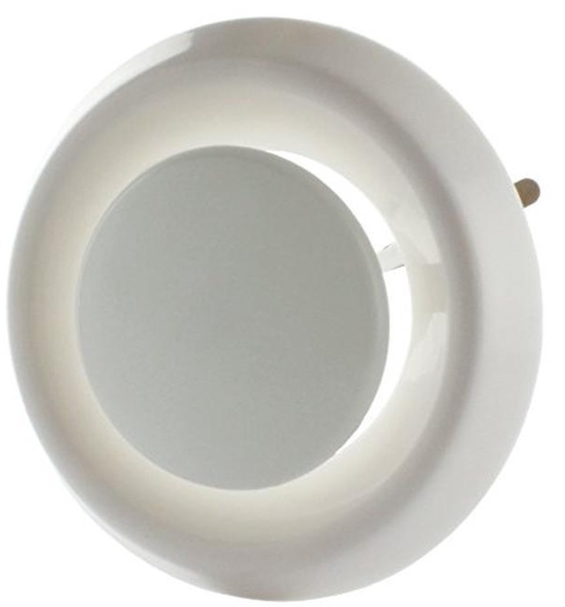 Afvoerlucht Anemostaat Platventiel Rond voor Plafond en Muur - Ø 100, 125, 150 mm