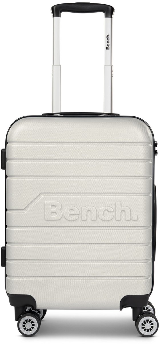 Bench Seattle 4 wielen Cabinewagen S 55 cm - Harde bagage - TSA slot - stone-grey