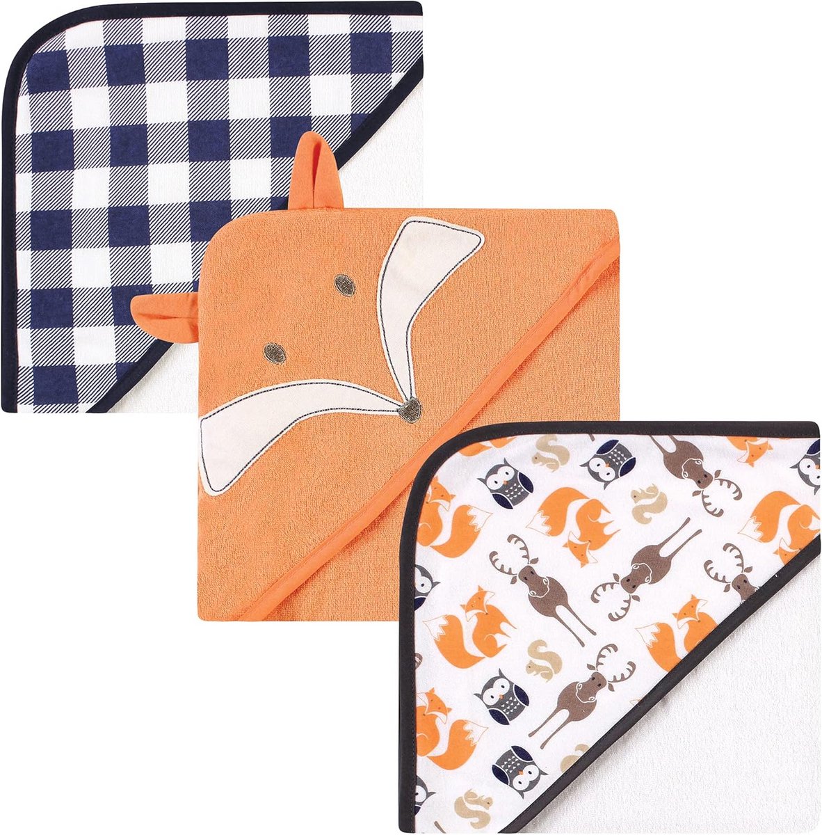Zachte Katoenen Baby Handdoek met Capuchon voor Jongens en Meisjes