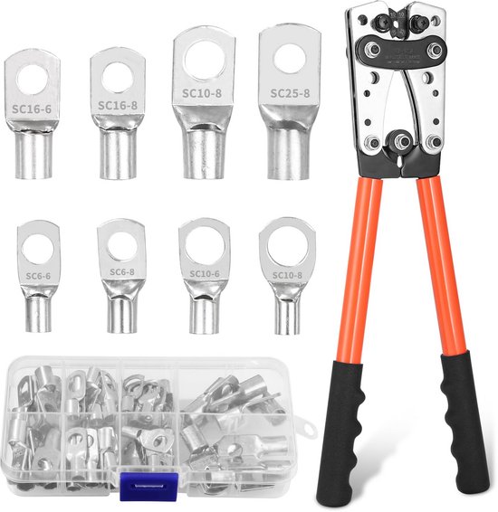 AMW Krimptang Ongeïsoleerde Kabelschoenen 6-35mm² kopen? Achteraf
