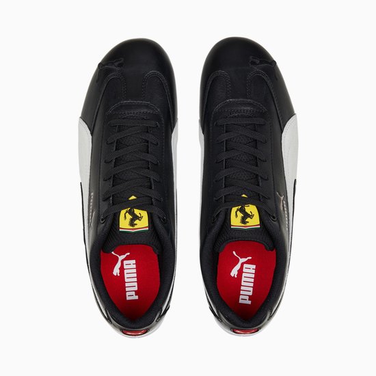 PUMA x Scuderia Ferrari - Speedcat Leather - Baskets pour femmes Chaussures pour femmes Cuir Zwart 307514-01 - Taille EU 43 UK 9