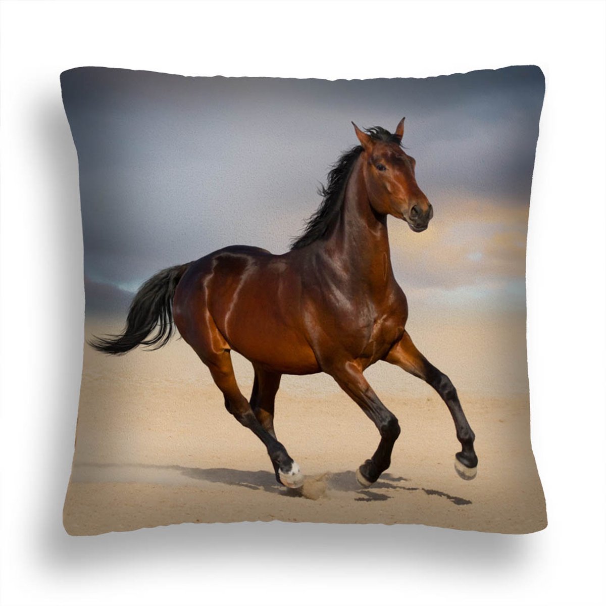 Sierkussens met Paardenmotief - 50x50 cm