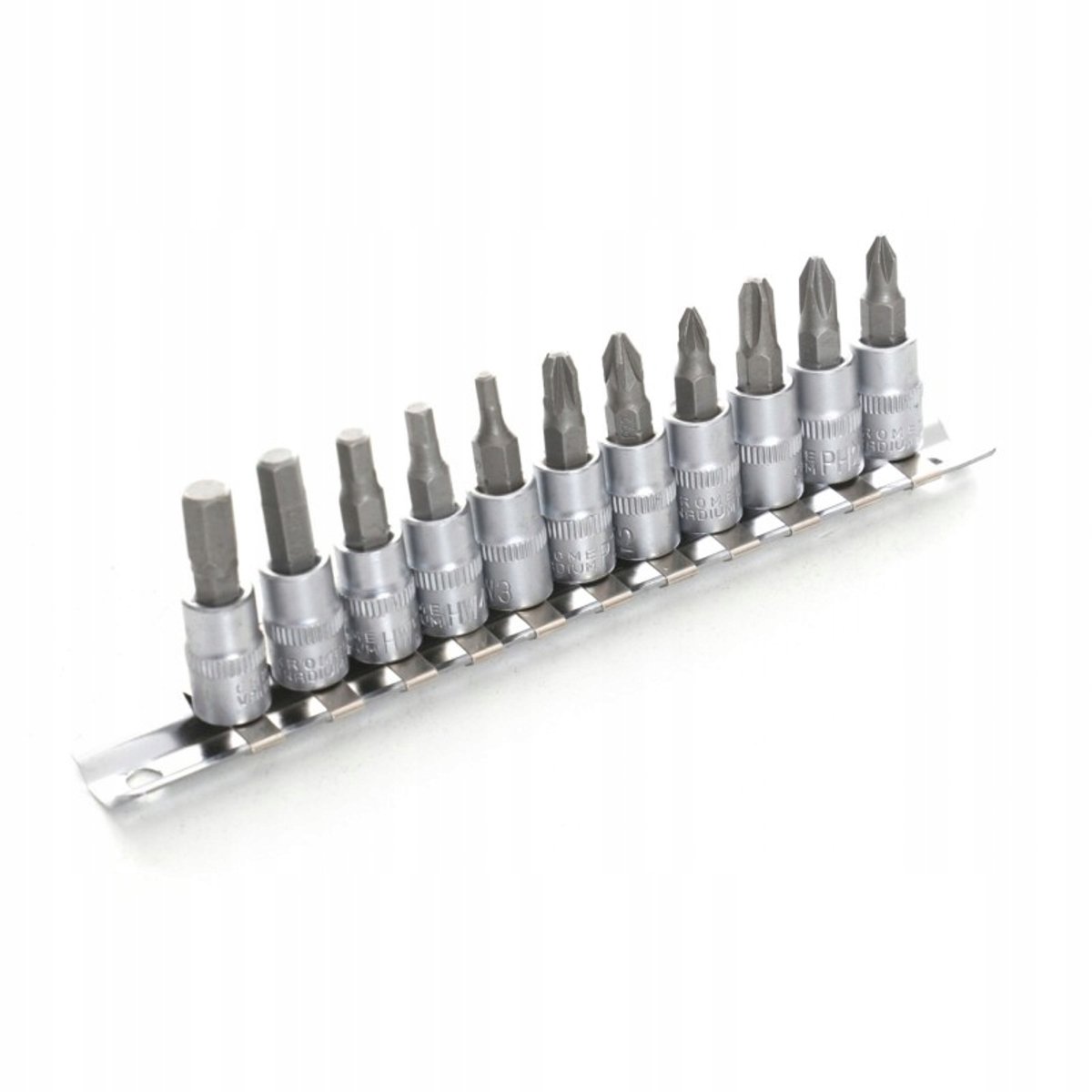 Kraft&Dele 11-delige Bitset 1/4" met Doppen KD10240