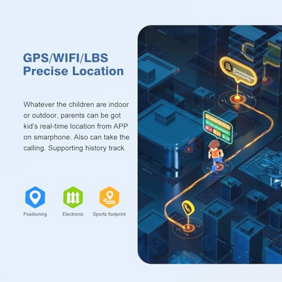 4G Smartwatch voor Kinderen met GPS en Video Gesprekken - Kinder Smartwatch met SOS en Waterdicht Ontwerp