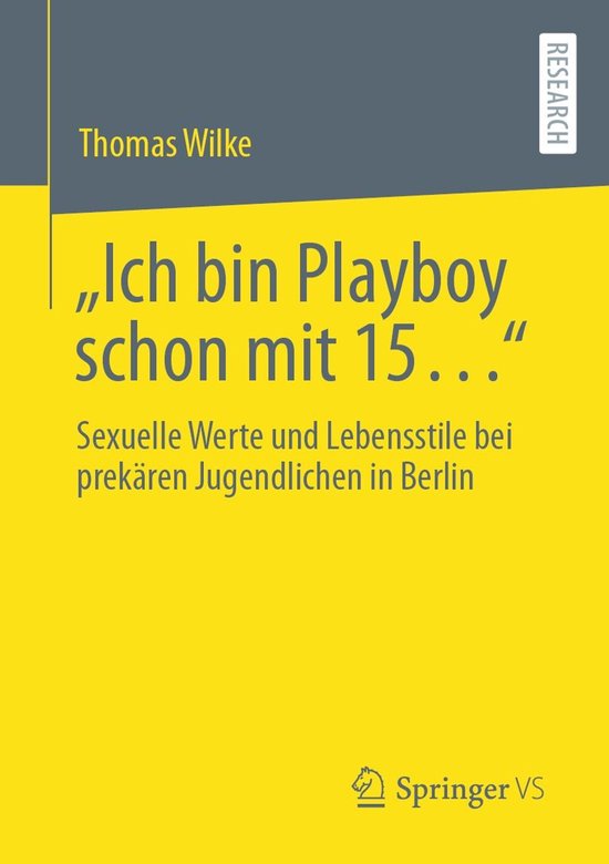 „Ich bin Playboy schon mit 15…“ - cover