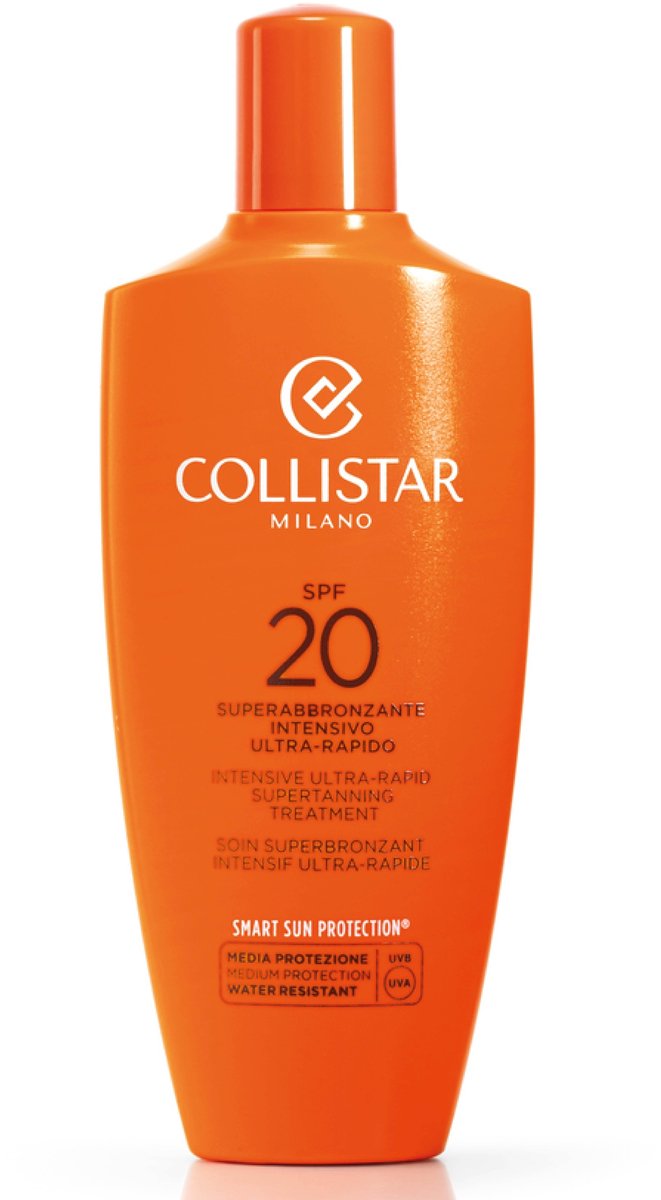 Collistar Intensive Ultra-Rapid Supertanning Treatment Zonnebrandmelk SPF 20 - 200 ml