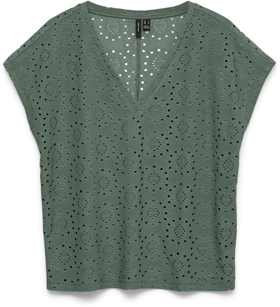 VERO MODA - VMTASSA LIV SS V-NECK TOP JRS - Femmes - Chemisiers