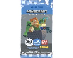Minecraft Value-Pack met 24 Cards en 2 Bonus Cards