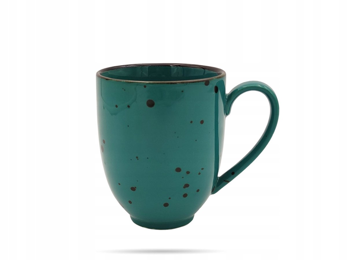 Bogucice Cottage Turkus Mok 400ml - Uniek Design Porselein